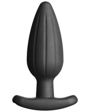 Load image into Gallery viewer, Electrastim Silicone Noir Rocker Butt Plug - Large