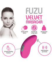 Load image into Gallery viewer, Fuzu Velvet Messager - Neon Pink