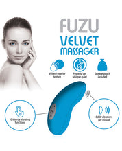 Load image into Gallery viewer, Fuzu Velvet Messager - Neon Blue
