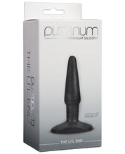 Load image into Gallery viewer, Platinum Silicone The Lil' End - Charcoal