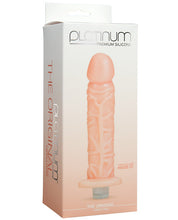 Load image into Gallery viewer, Platinum Silicone The Original 8" Dong Vibrating - White
