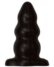 Load image into Gallery viewer, Triple Ripple Butt Plug - Large Black