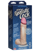 Load image into Gallery viewer, Realistic 8" Ultraskyn Cock W-balls - White