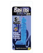 Load image into Gallery viewer, Raging Hard Ons Slimline 5.5" Ballsy - Blue Jelly