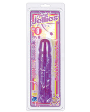 Load image into Gallery viewer, Crystal Jellies 8" Classic Dildo - Purple