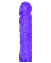 Load image into Gallery viewer, Crystal Jellies 8" Classic Dildo - Purple