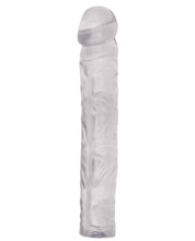 Load image into Gallery viewer, Crystal Jellies 10" Classic Dildo - Clear