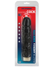 Load image into Gallery viewer, Quivering 8" Cock Vibe - Black