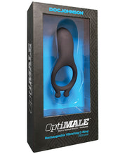 Load image into Gallery viewer, Optimale Rechargeable Vibrating C Ring - Black
