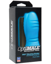 Load image into Gallery viewer, Optimale Vibrating Stroker W-thick Ribs - Blue