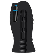 Load image into Gallery viewer, Optimale Ultraskyn Vibrating Stroker W-chain Links - Black