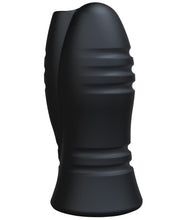 Load image into Gallery viewer, Optimale Ultraskyn Vibrating Stroker W-chain Links - Black