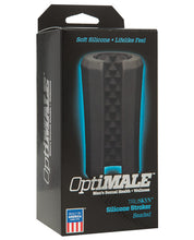 Load image into Gallery viewer, Optimale Truskyn Silicone Stroker Beaded - Black