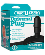 Load image into Gallery viewer, Vac-u-lock Universal Plug - Black