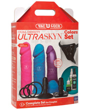 Load image into Gallery viewer, Vac-u-lock Dual Density Ultraskyn Set - Asst. Colors