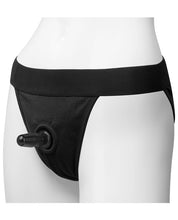 Load image into Gallery viewer, Vac-u-lock Panty Harness W-plug Full Back L-xl - Black