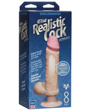 Load image into Gallery viewer, Vibrating Realistic 8" Ultraskyn Cock - White