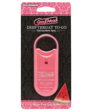 Load image into Gallery viewer, Goodhead Deep Throat Spray To Go - .33 Oz Wild Watermelon