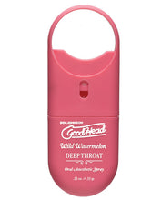 Load image into Gallery viewer, Goodhead Deep Throat Spray To Go - .33 Oz Wild Watermelon
