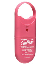 Load image into Gallery viewer, Goodhead Deep Throat Spray To Go - .33 Oz Wild Watermelon