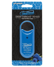 Load image into Gallery viewer, Goodhead Deep Throat Spray To Go - .33 Oz Blue Raspberry