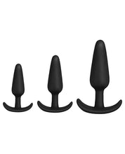 Load image into Gallery viewer, Mood Naughty 1 Anal Trainer Set - Black Set Of 3