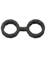 Load image into Gallery viewer, Japanese Bondage Silicone Cuffs Small - Black
