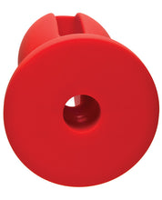 Load image into Gallery viewer, Kink Wet Works 4" Silicone Lube Luge Plug - Red