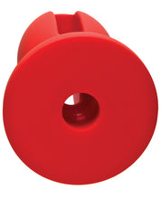 Load image into Gallery viewer, Kink Wet Works 5" Silicone Lube Luge Plug - Red