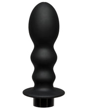 Load image into Gallery viewer, Kink Flow Silicone Anal Douche Accessory Pleasure - Black