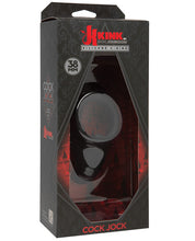 Load image into Gallery viewer, Kink Cock Jock Silicone Cock Ring - Black