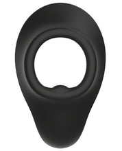 Load image into Gallery viewer, Kink Cock Jock Silicone Cock Ring - Black