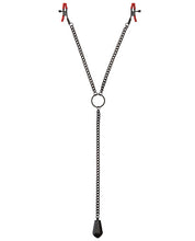 Load image into Gallery viewer, Kink Tug Nipple Clips W-heavy Weight &amp; Silicone Tips