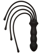 Load image into Gallery viewer, Kink The Quad Silicone Whip - Black