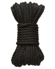 Load image into Gallery viewer, Kink Bind &amp; Tie Hemp Bondage Rope - 30 Ft - Black