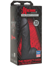 Load image into Gallery viewer, Kink The Perfect Cock 7.5" W-removable Vac-u-lock Suction Cup - Black