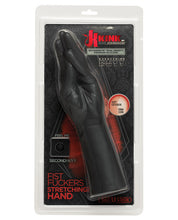 Load image into Gallery viewer, Kink Fist Fuckers Stretching Hand Secondskin Dual Density Silicone- Black
