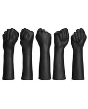 Load image into Gallery viewer, Kink Fist Fuckers Closed Fist Secondskin Dual Density Silicone - Black
