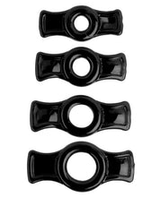 Load image into Gallery viewer, Titanmen Tools Cock Ring Set - Black