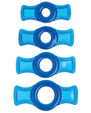 Load image into Gallery viewer, Titanmen Tools Cock Ring Set - Blue