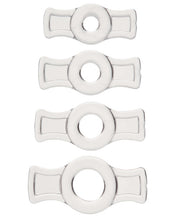 Load image into Gallery viewer, Titanmen Tools Cock Ring Set - Clear