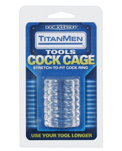 Load image into Gallery viewer, Titanmen Tools Cock Cage - Clear