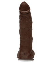 Load image into Gallery viewer, Jason Luv 10" Ultraskyn Cock W-removable Vac-u-lock Suction Cup - Chocolate