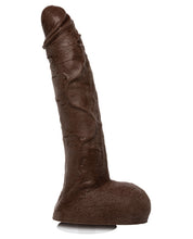 Load image into Gallery viewer, Jason Luv 10" Ultraskyn Cock W-removable Vac-u-lock Suction Cup - Chocolate