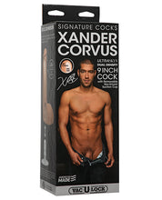 Load image into Gallery viewer, Signature Cocks Ultraskyn 9" Cock W-removeable Vac-u-lock Suction Cup - Xander Corvus