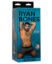 Load image into Gallery viewer, Signature Cocks Ultraskyn 7" Cock W-removeable Vac-u-lock Suction Cup - Ryan Bones
