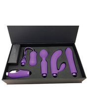 Load image into Gallery viewer, Dorr Mystic Switchable Head Vibe Set - Purple Set Of 4