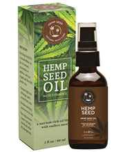 Load image into Gallery viewer, Earthly Body Hemp Seed Oil W-vitamin E - 2 Oz