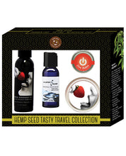 Load image into Gallery viewer, Earthly Body Hemp Seed Tasty Travel Collection - Strawberry
