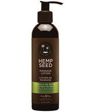 Load image into Gallery viewer, Earthly Body Hemp Seed Massage Lotion - 8 Oz Naked In The Woods